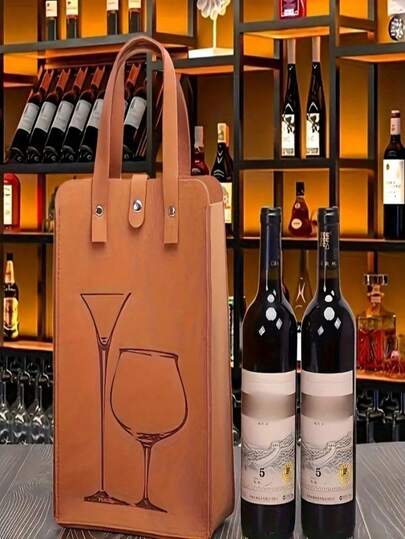 Bolso Porta Vinos para 2 Botellas